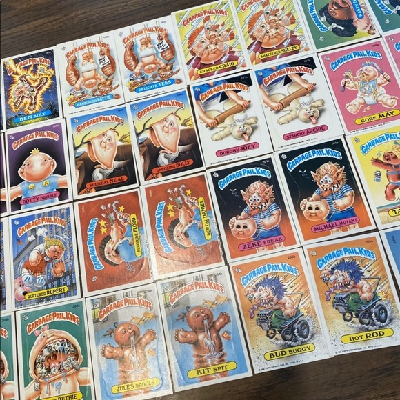Vintage Garbage Pail Kids Trading Cards/Stickers Series 5 Full Complete Set - Picture 3 of 3